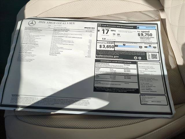 New 2026 Mercedes-Benz GLE 63 AMG S image 18