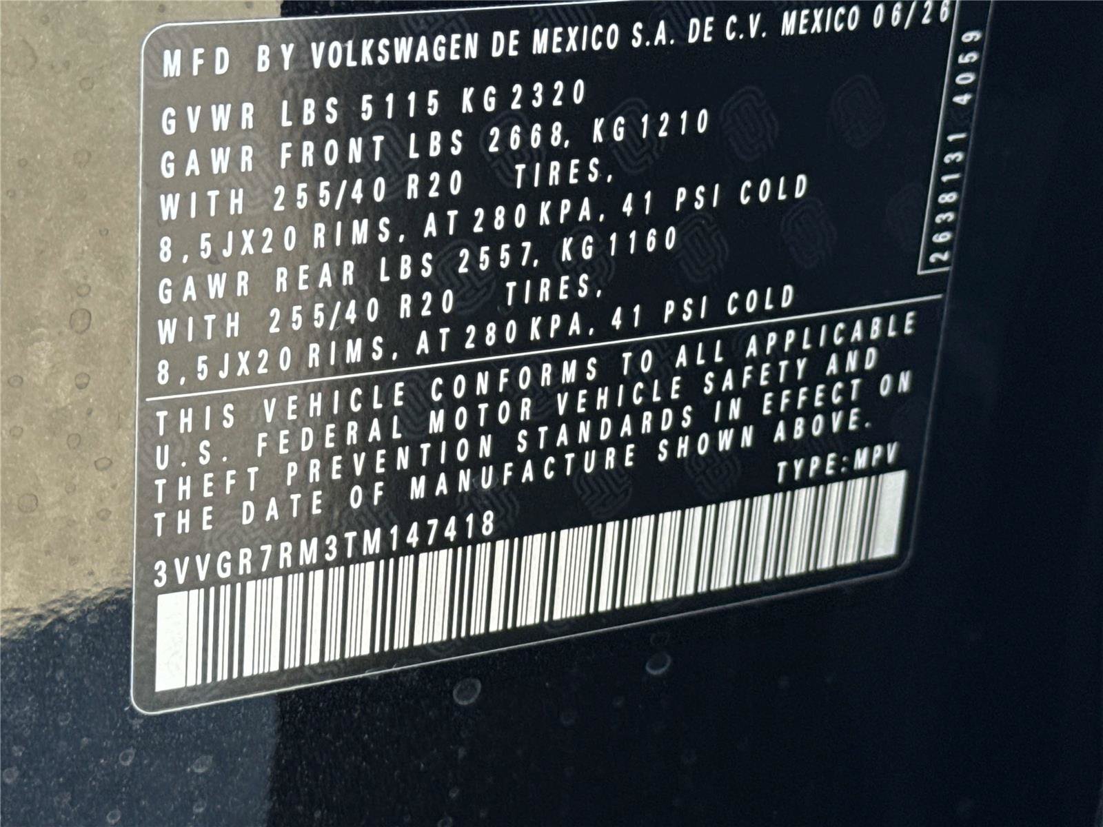 New 2026 Volkswagen Tiguan SE R-Line AWD/4WD image 30