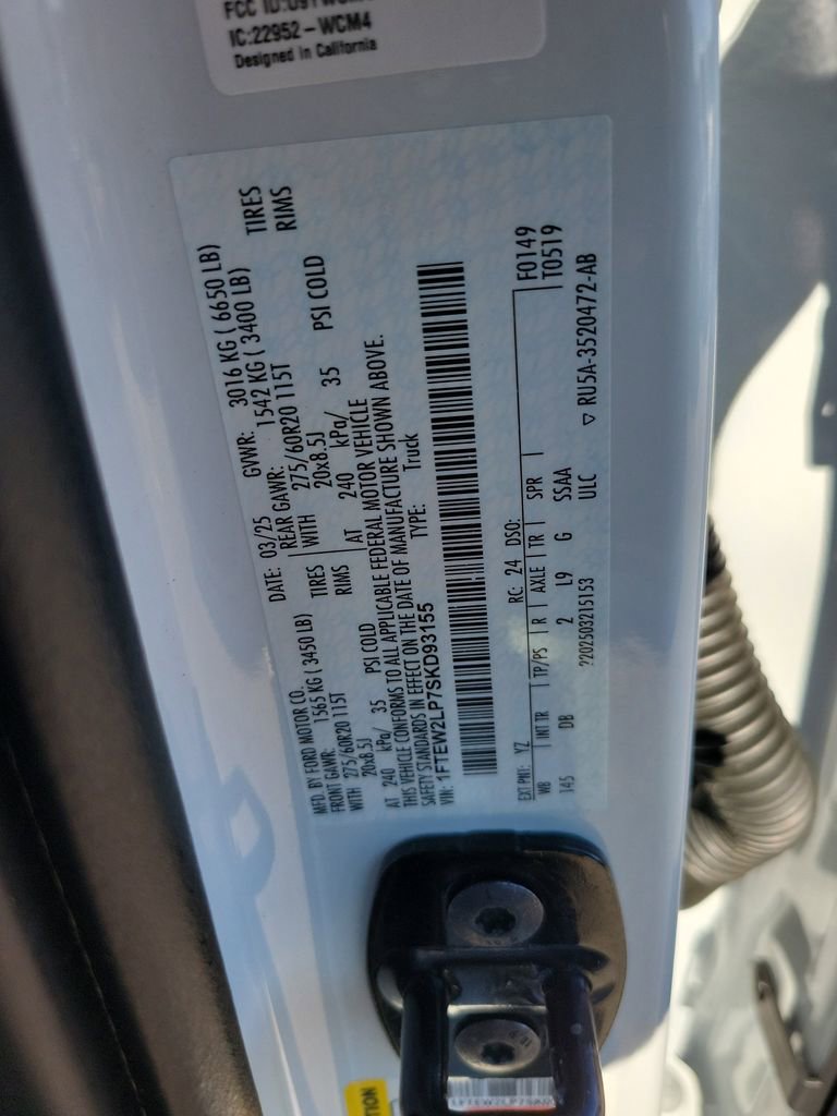 Used 2025 Ford F150 STX w/ STX Black Appearance Package image 31