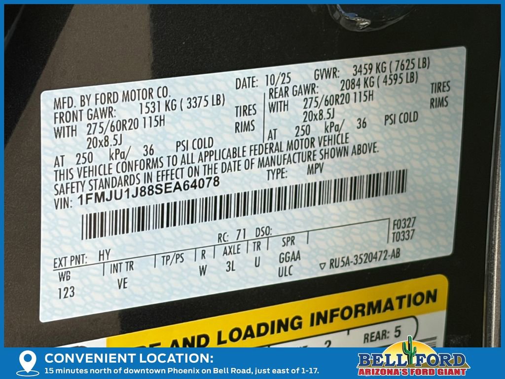 New 2025 Ford Expedition Active image 25