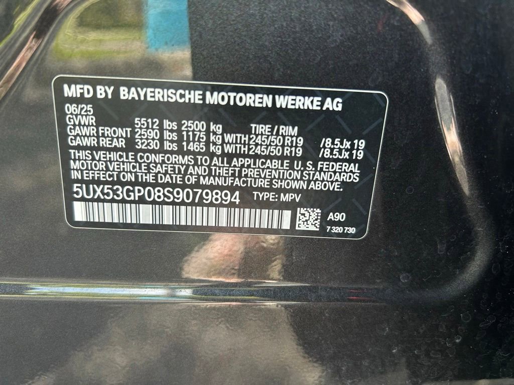 Used 2025 BMW X3 xDrive30i w/ Premium Package AWD/4WD image 55