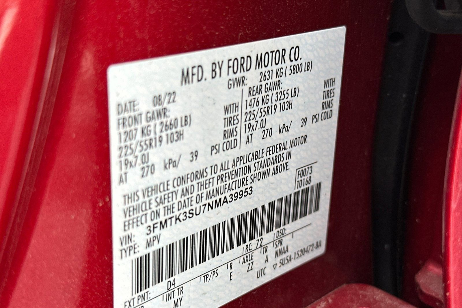 Used 2022 Ford Mustang Mach-E Premium image 24