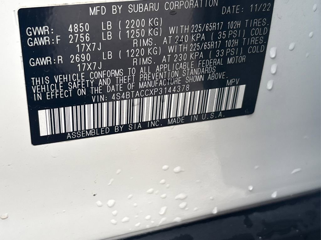 Used 2023 Subaru Outback Premium image 16