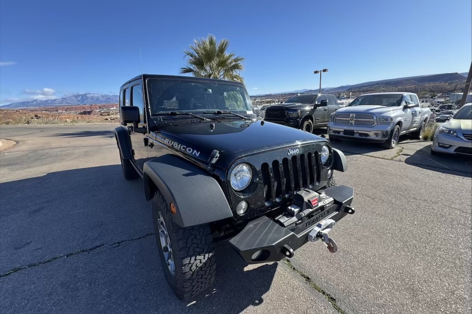 Used 2016 Jeep Wrangler Unlimited Rubicon w/ Max Tow Package image 7