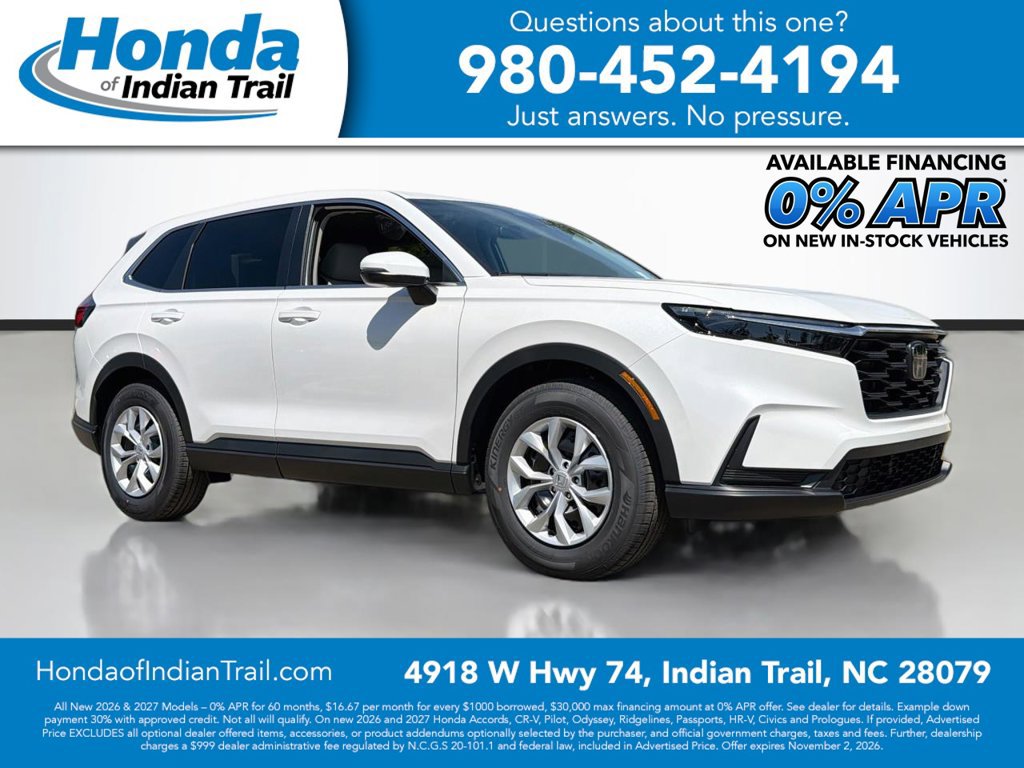New 2027 Honda CR-V LX