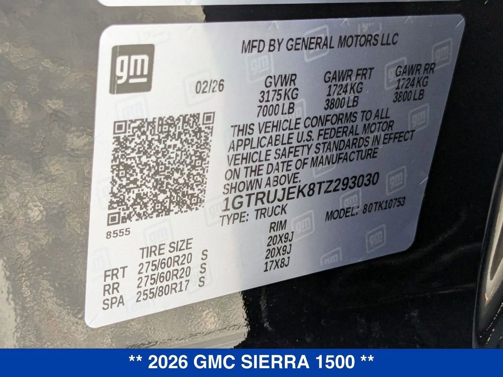 New 2026 GMC Sierra 1500 Elevation AWD/4WD image 35