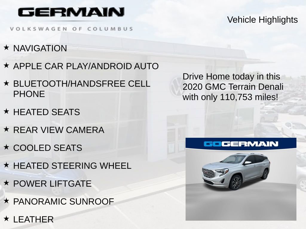 Used 2020 GMC Terrain Denali w/ Denali Premium Package AWD/4WD image 6