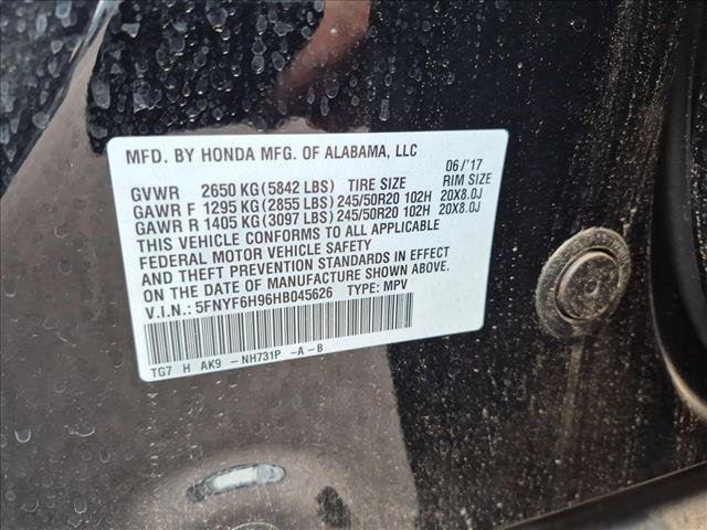 Used 2017 Honda Pilot Touring image 15