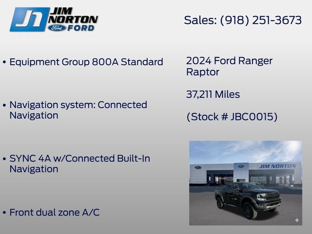 Used 2024 Ford Ranger Raptor AWD/4WD image 11
