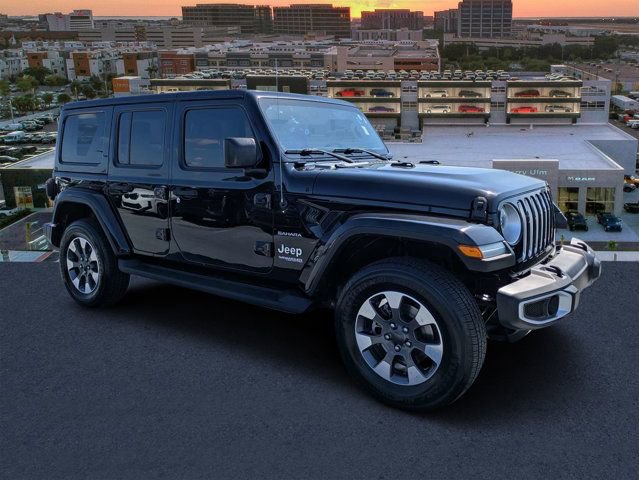 Used 2021 Jeep Wrangler Unlimited Sahara w/ LED Lighting Group
