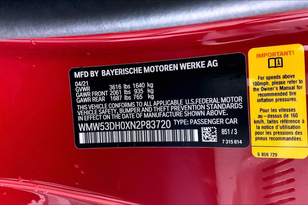 Used 2022 MINI Cooper S w/ Premium Package FWD image 32