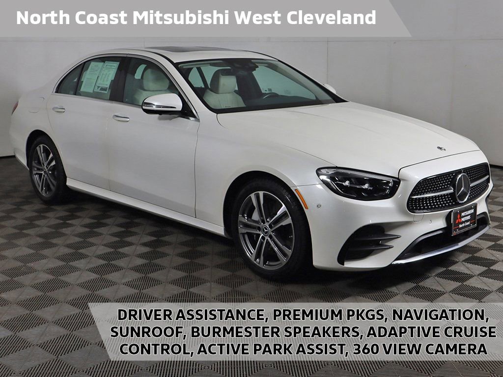 Used 2022 Mercedes-Benz E 350 4MATIC Sedan w/ Driver Assistance Package