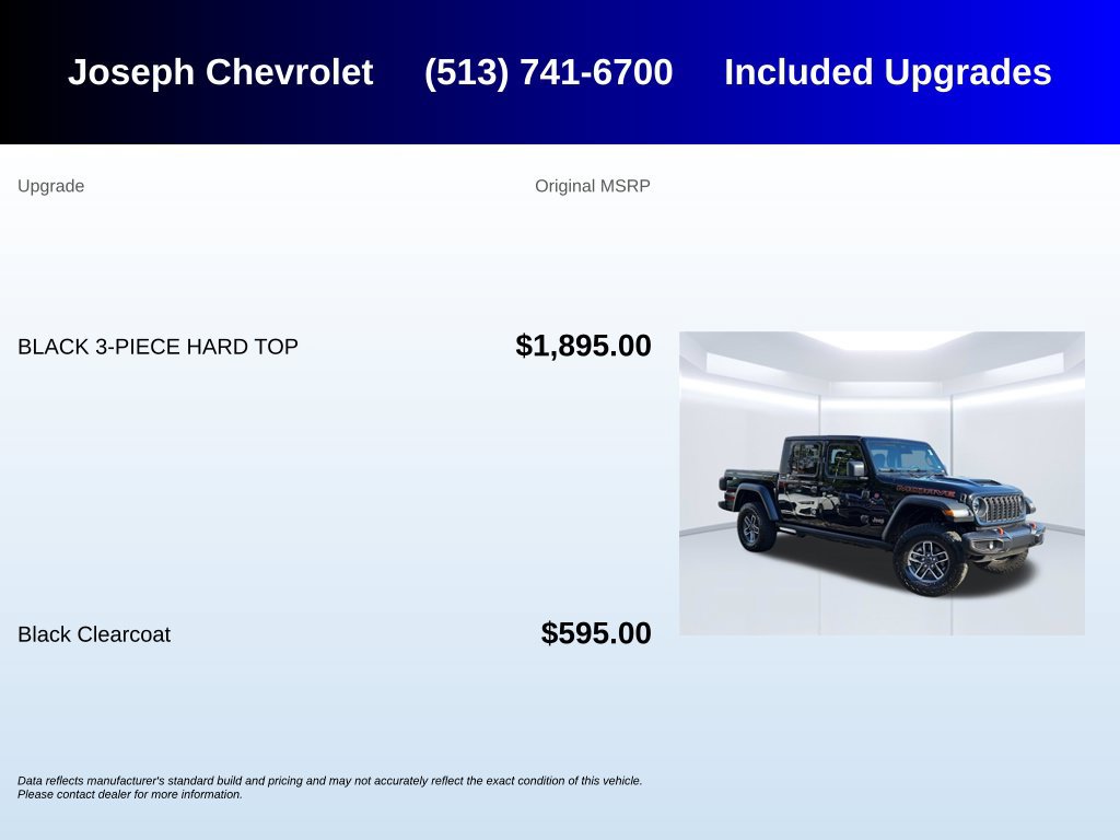 Used 2026 Jeep Gladiator Mojave AWD/4WD image 6