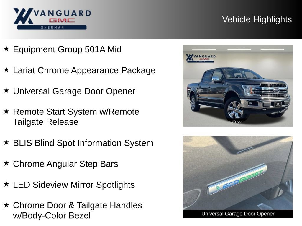 Used 2018 Ford F150 Lariat AWD/4WD image 11