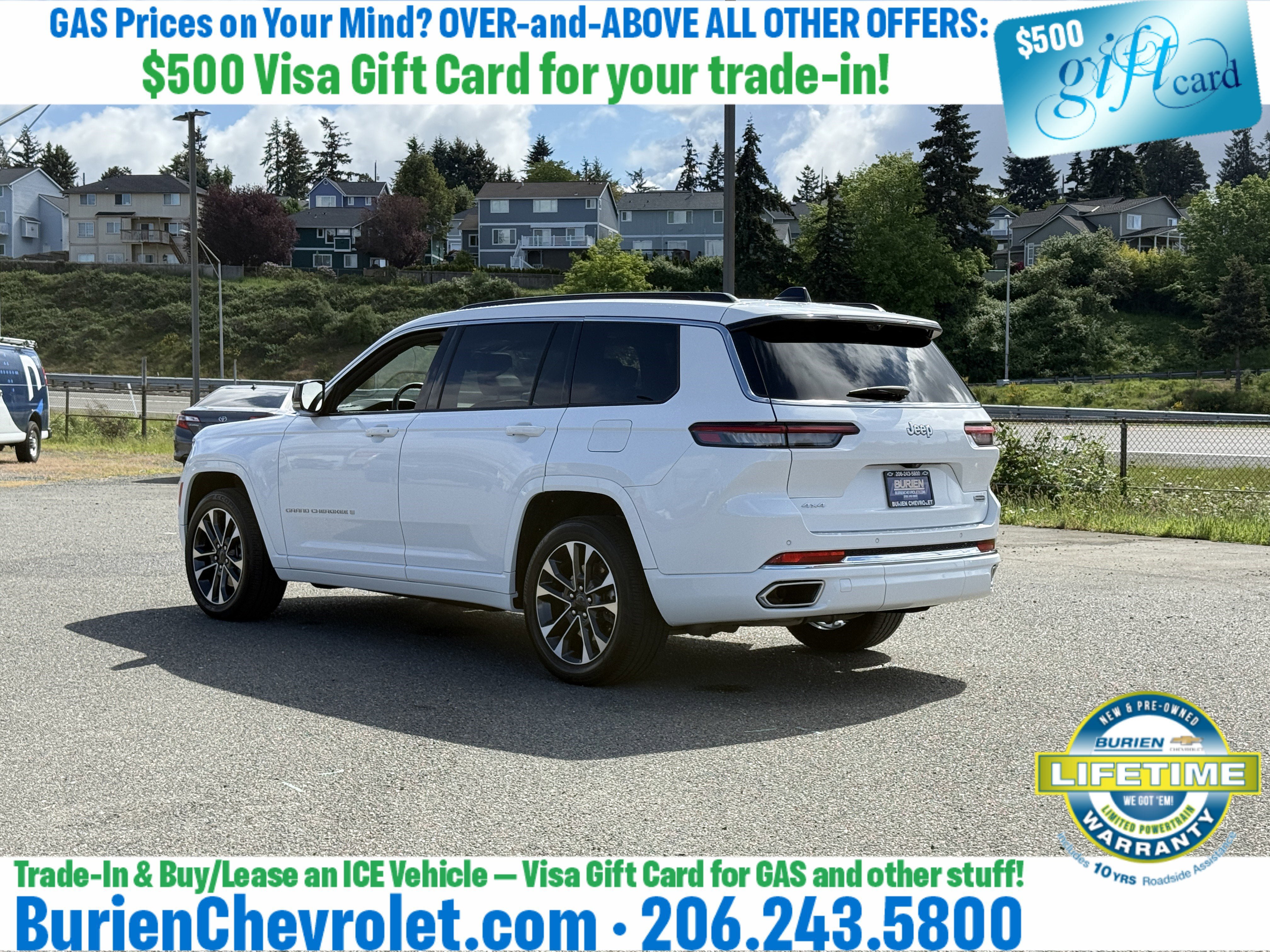 Used 2024 Jeep Grand Cherokee L Overland w/ Advanced Protech Group III AWD/4WD image 43