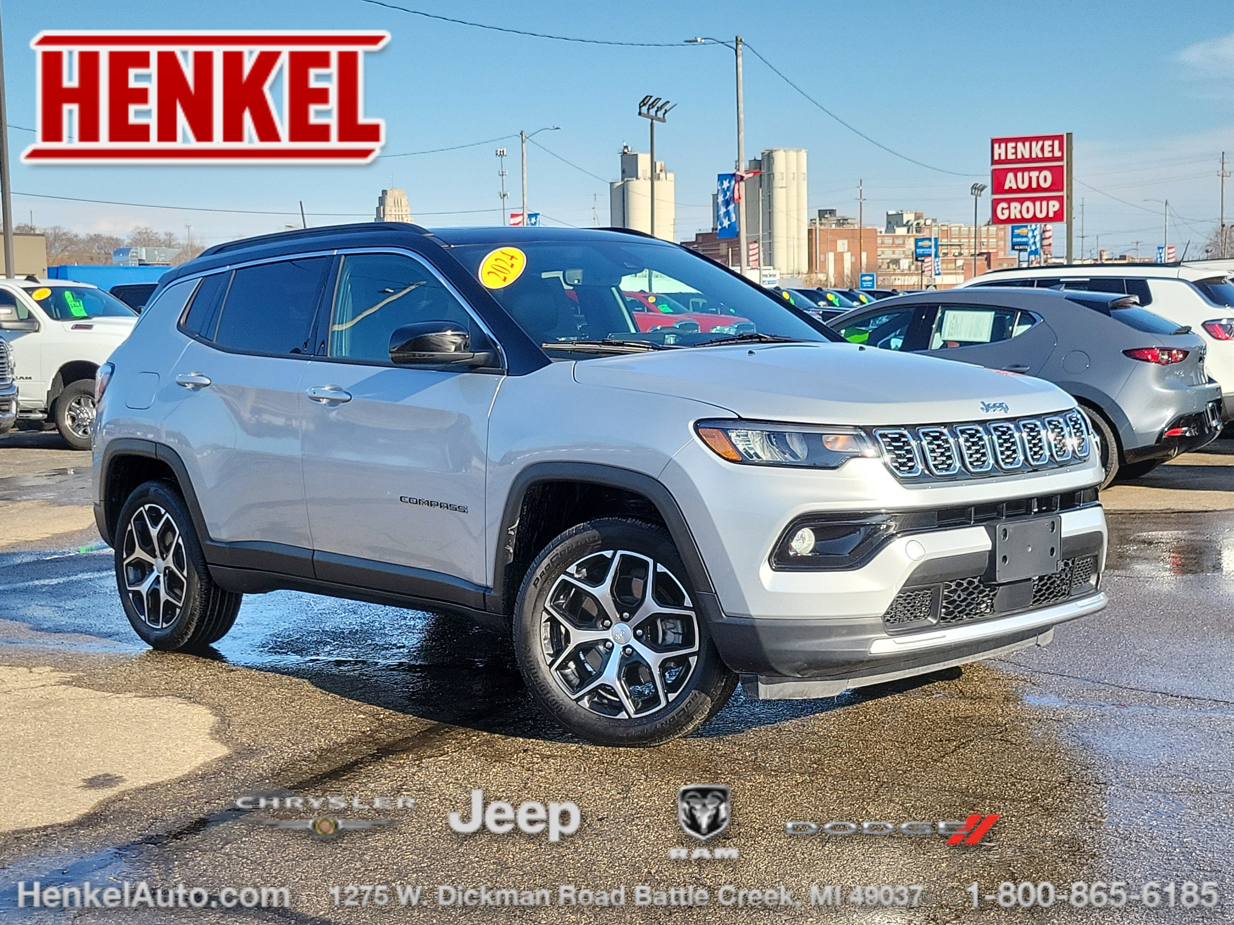 Used 2024 Jeep Compass Limited w/ Sun and Sound Group