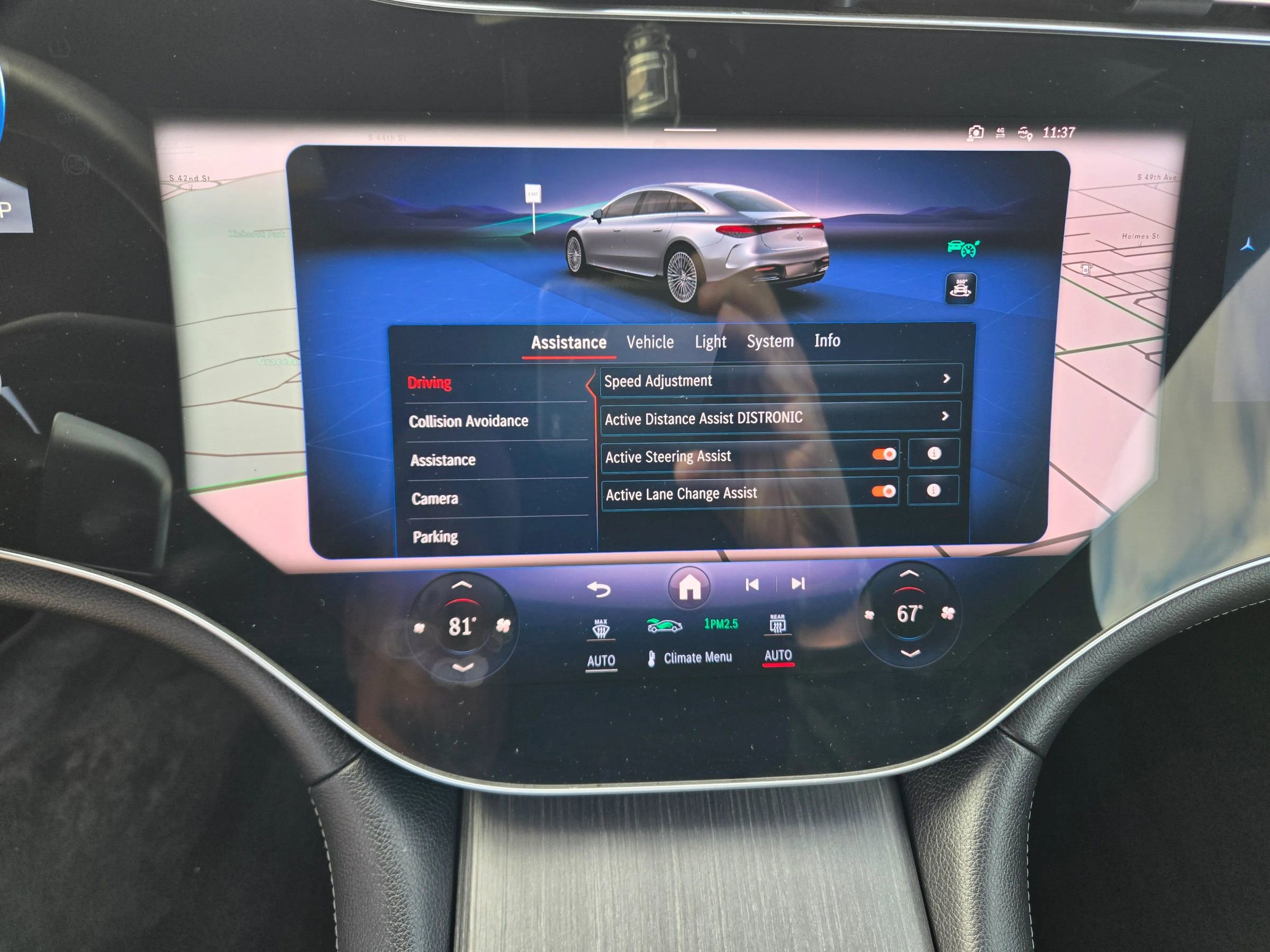 Used 2023 Mercedes-Benz EQS 580 4MATIC Sedan w/ Exclusive Trim Package image 46