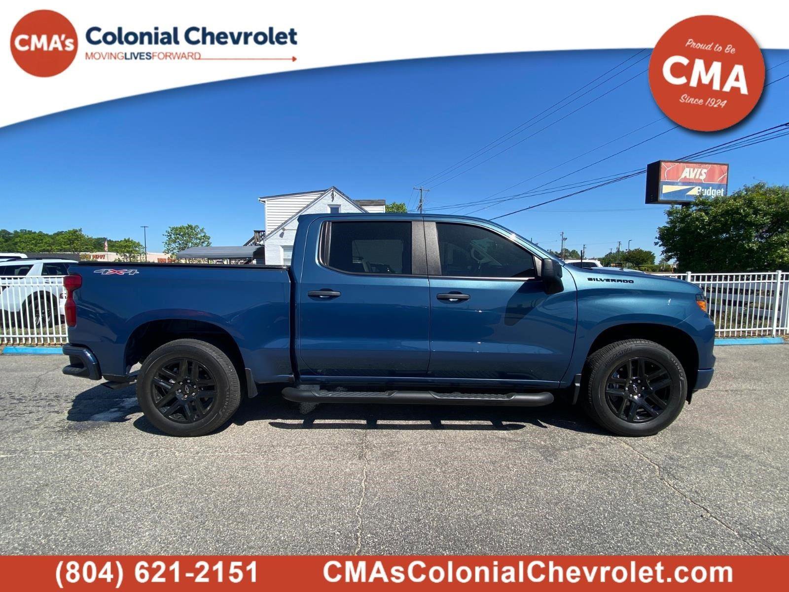 Used 2024 Chevrolet Silverado 1500 Custom w/ LPO, Dark Essentials Package image 2