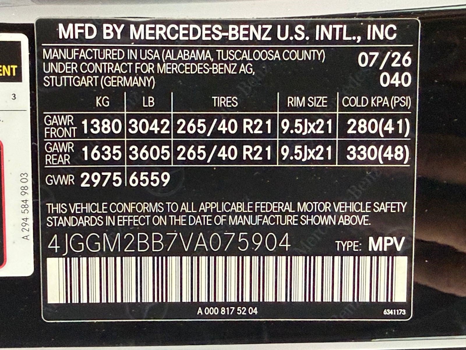 New 2027 Mercedes-Benz EQE 320+ SUV image 24