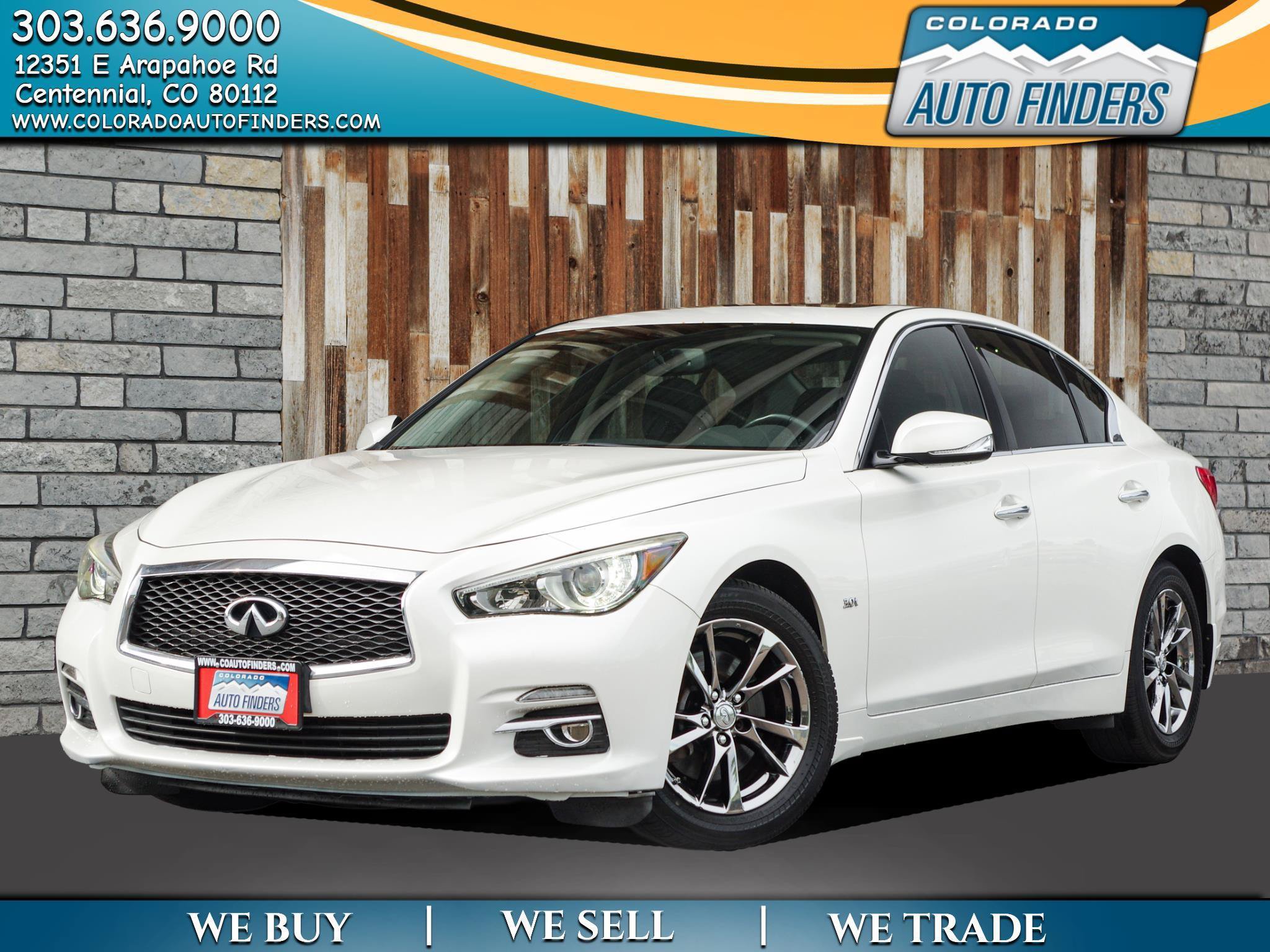 Used 2017 INFINITI Q50 Signature Edition w/ All Weather Package (L93) AWD/4WD image 1