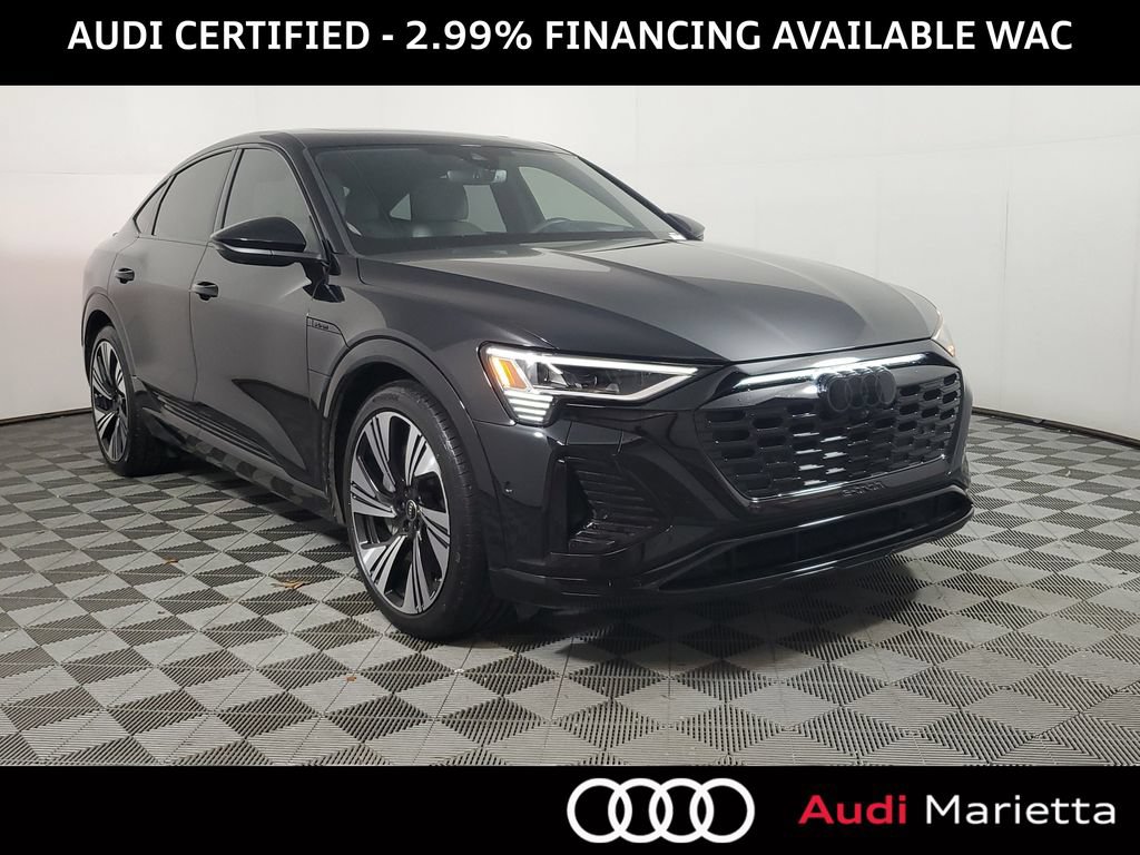 Used 2024 Audi Q8 e-tron Prestige w/ Prestige Package AWD/4WD image 1