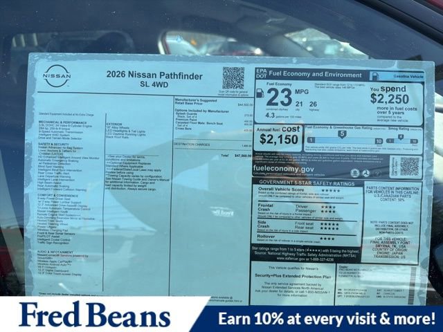 New 2026 Nissan Pathfinder SL image 23