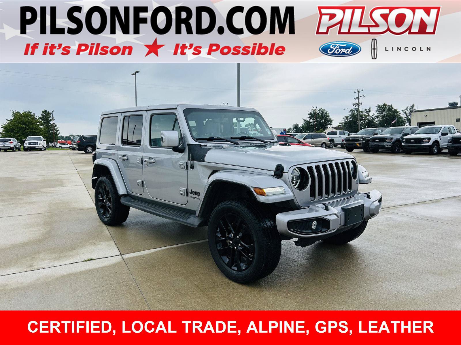 Used 2021 Jeep Wrangler Unlimited Sahara