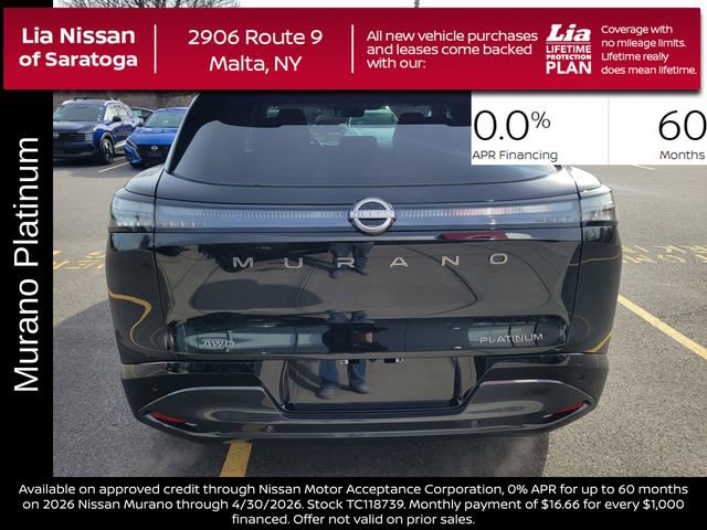 New 2026 Nissan Murano Platinum image 4