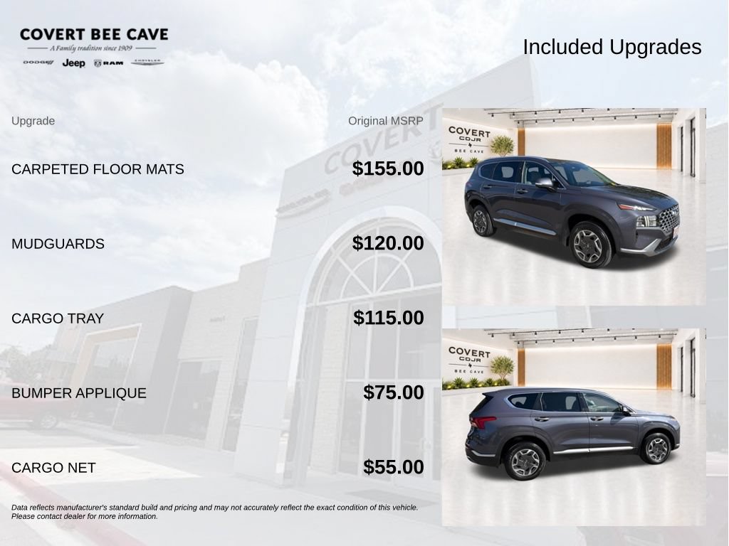 Used 2021 Hyundai Santa Fe Blue AWD/4WD image 8