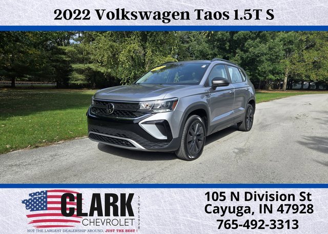 Used 2022 Volkswagen Taos S image 1