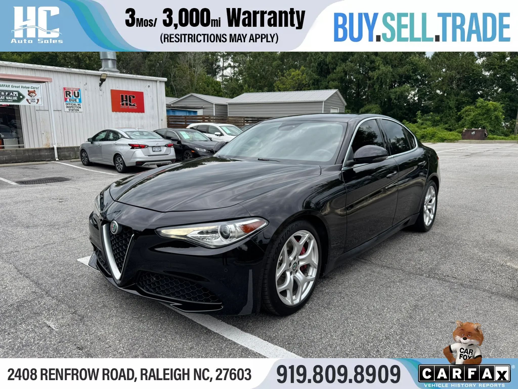 Used 2018 Alfa Romeo Giulia Ti