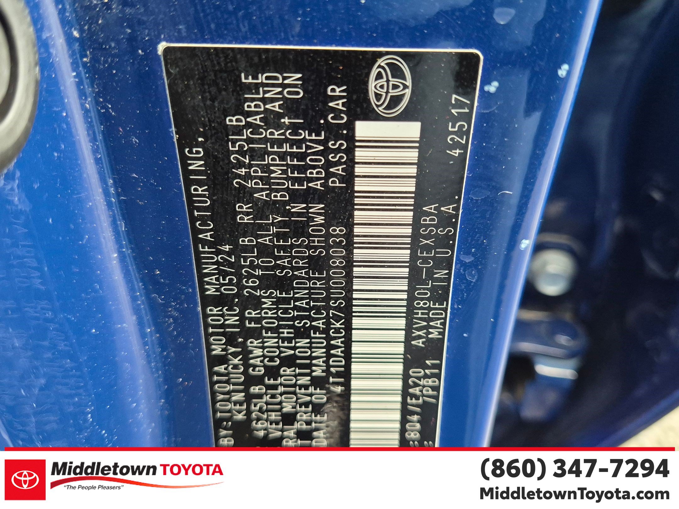 Certified 2025 Toyota Camry SE FWD image 39