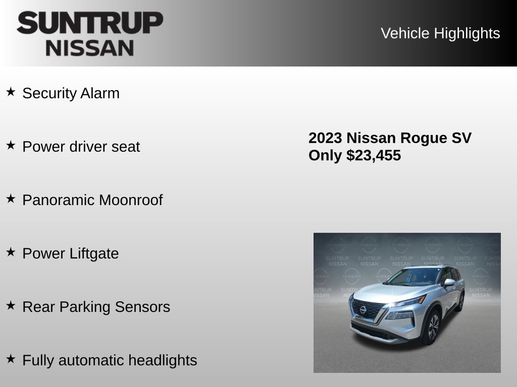 Used 2023 Nissan Rogue SV w/ SV Premium B Package AWD/4WD image 16