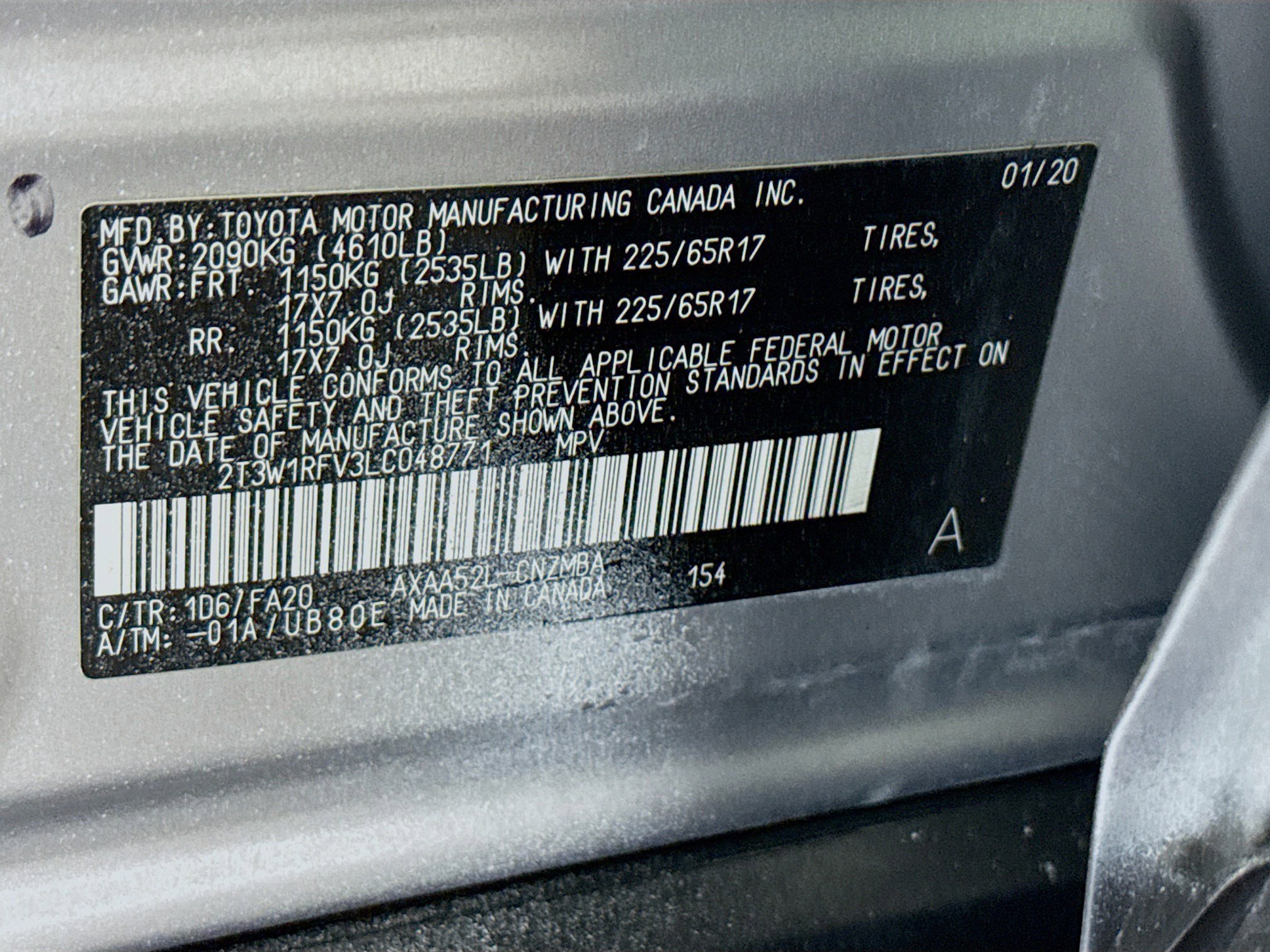 Used 2020 Toyota RAV4 XLE FWD image 40