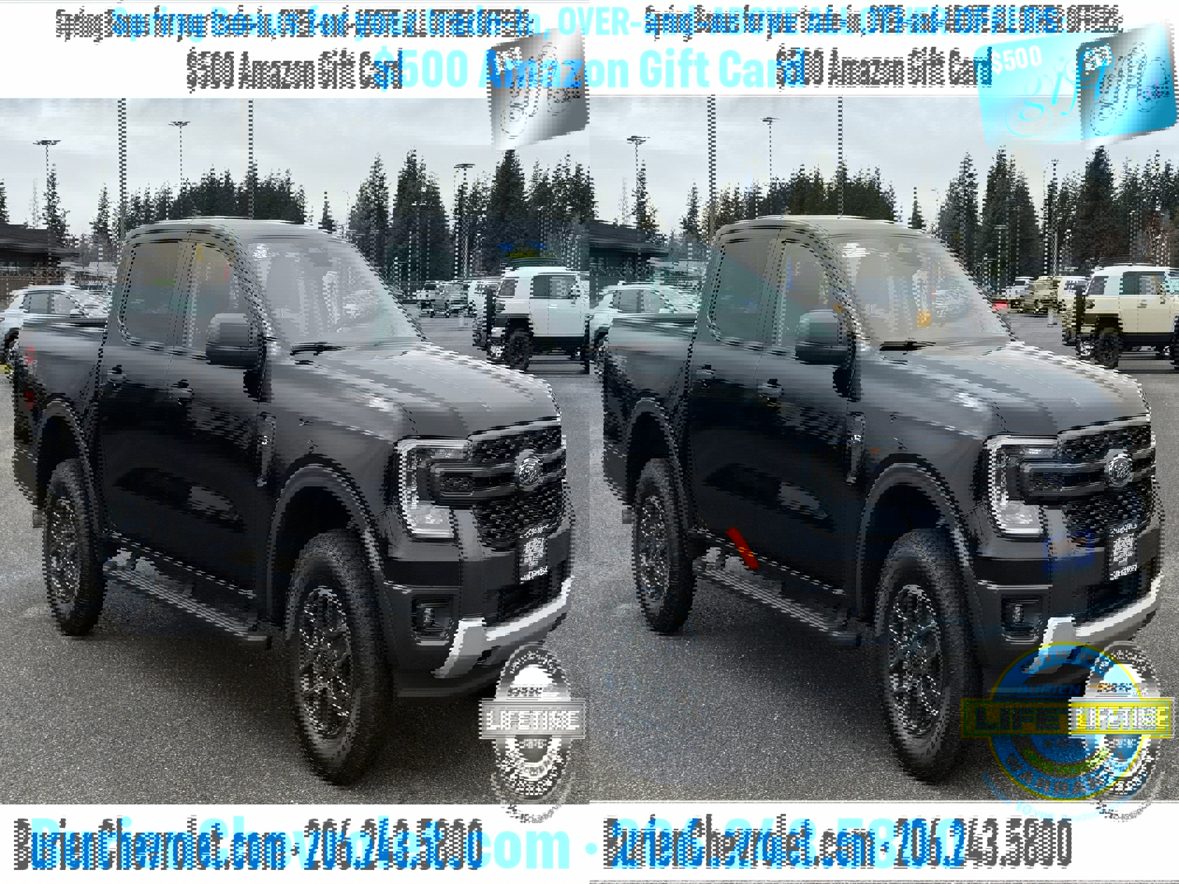 Used 2025 Ford Ranger XLT w/ Trailer Tow Package image 7