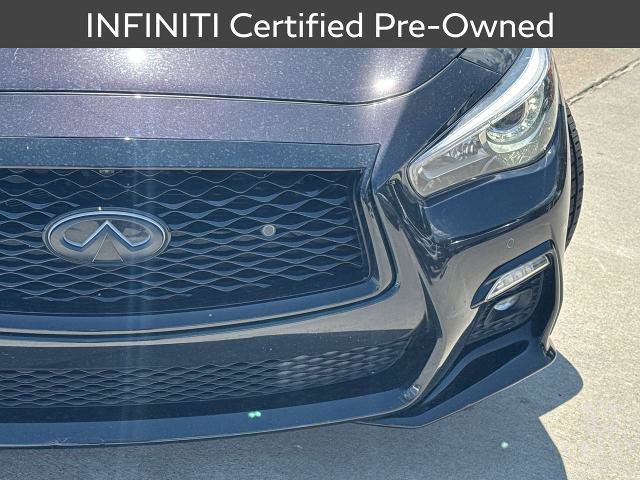 Certified 2023 INFINITI Q50 Red Sport 400 w/ Black Opal Edition RWD image 9