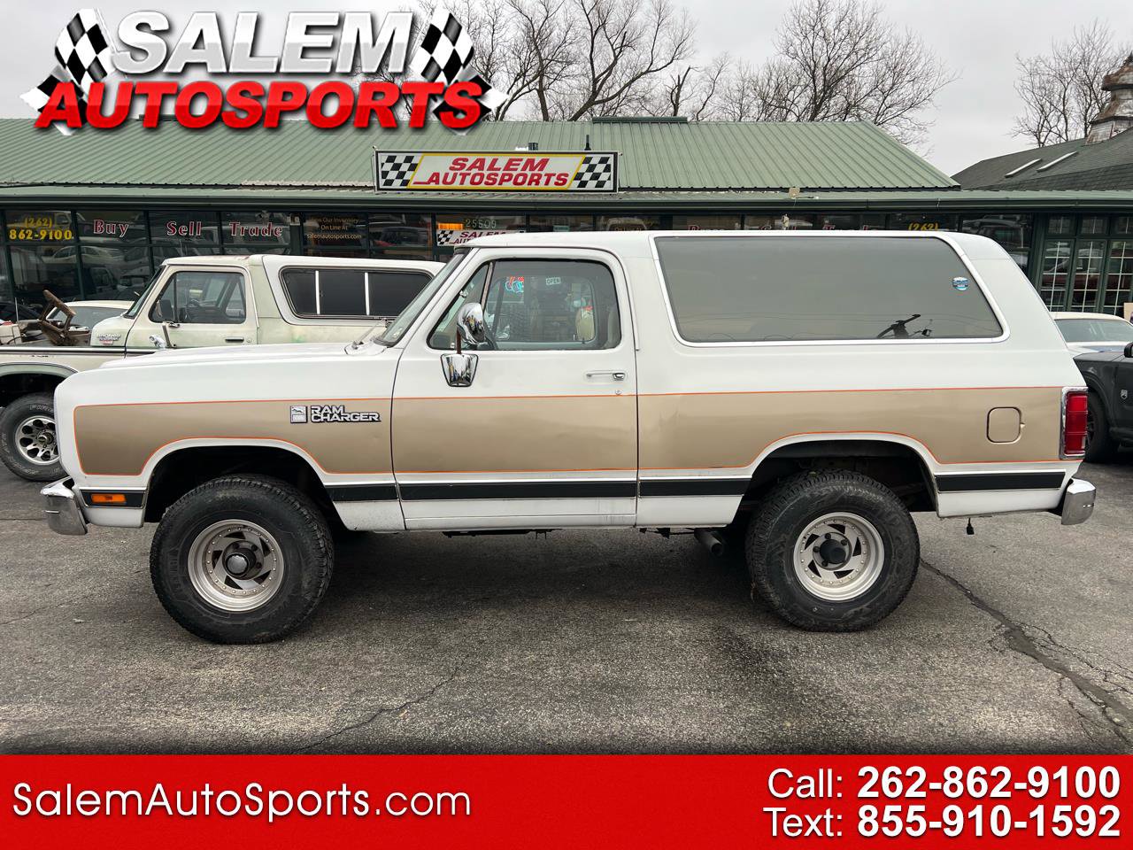 Used 1989 Dodge Ramcharger 4WD