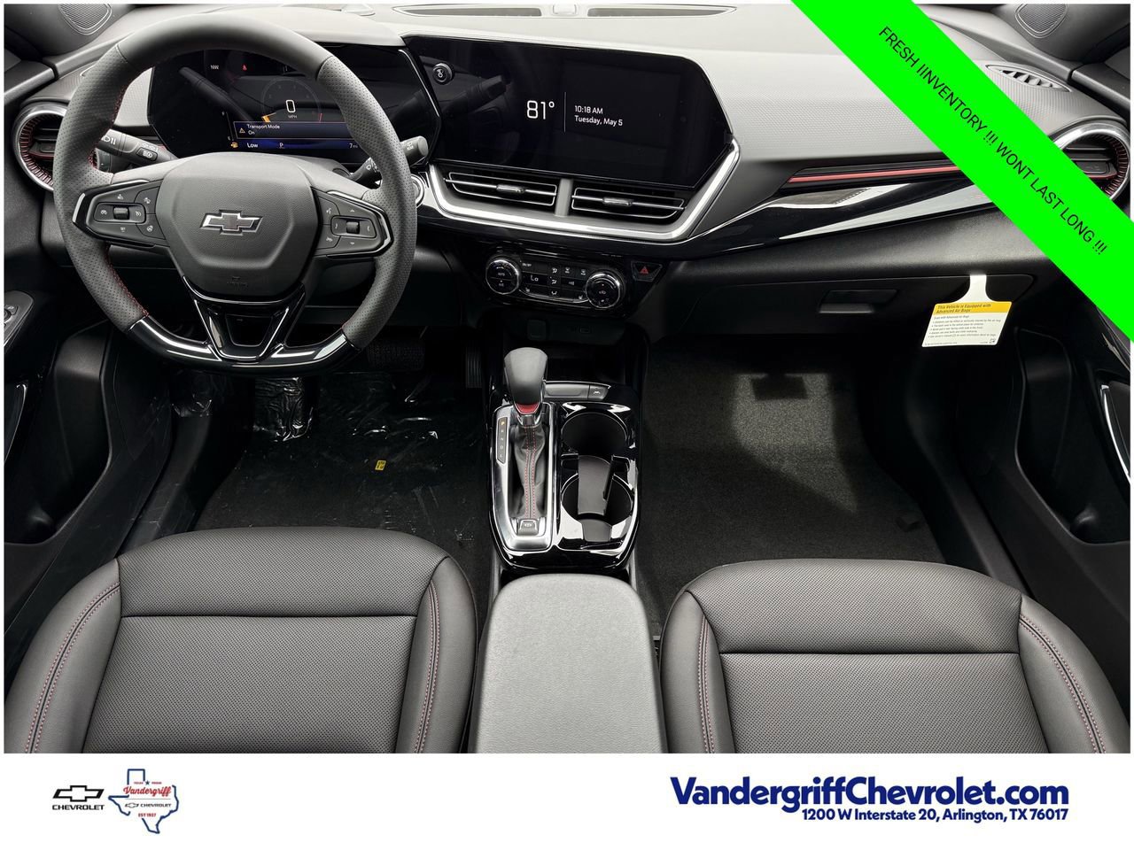 New 2026 Chevrolet Trax RS w/ Sunroof Package FWD image 8