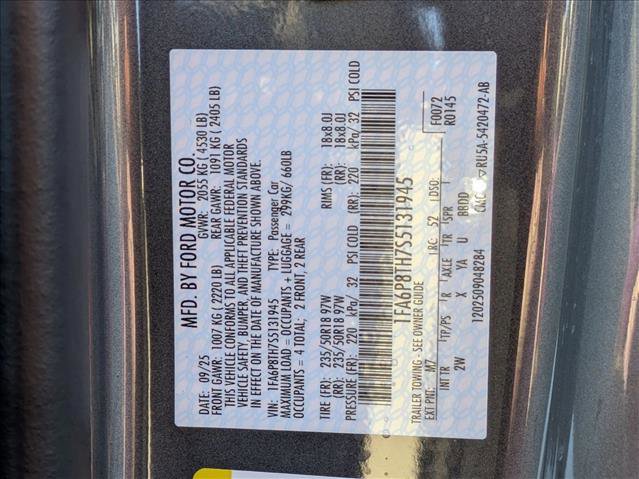 New 2025 Ford Mustang Coupe image 24