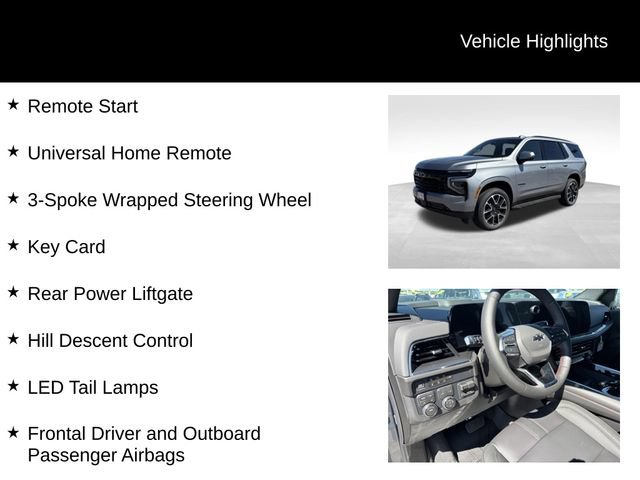 New 2026 Chevrolet Tahoe RST w/ Comfort Package AWD/4WD image 15