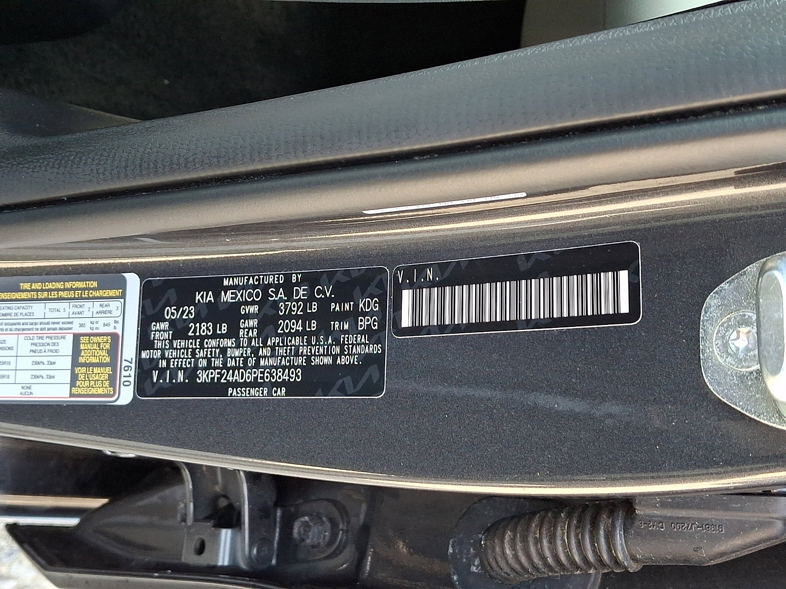 Used 2023 Kia Forte LXS w/ LXS Technology Package image 27