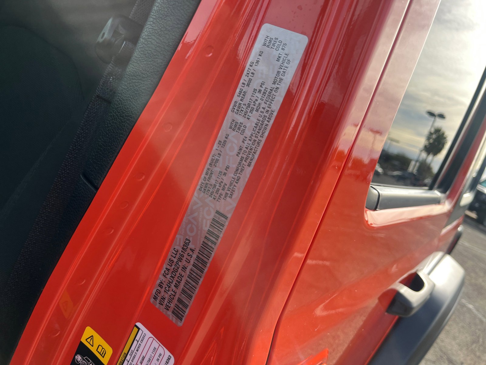 Certified 2023 Jeep Wrangler Sport S image 26