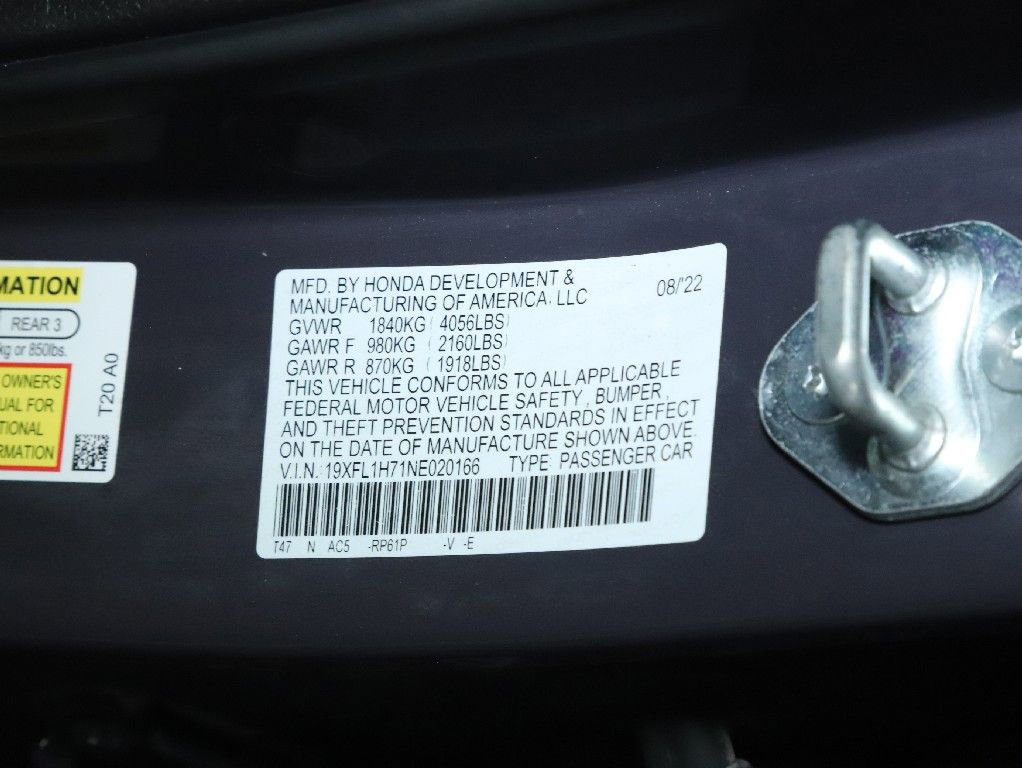 Used 2022 Honda Civic EX-L image 20
