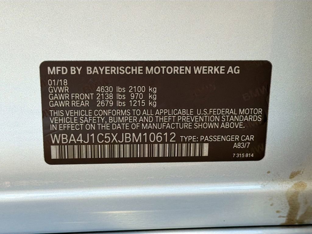 Used 2018 BMW 430i Gran Coupe image 44