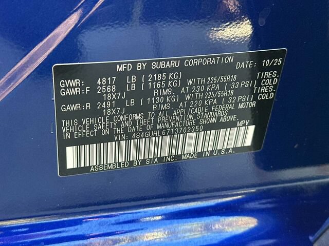 Certified 2026 Subaru Crosstrek 2.5i Limited AWD/4WD image 35