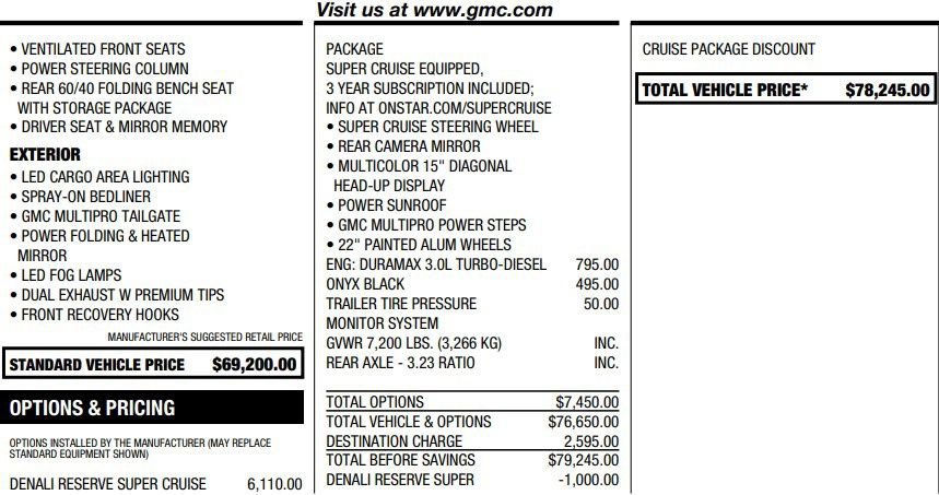 Certified 2026 GMC Sierra 1500 Denali AWD/4WD image 2