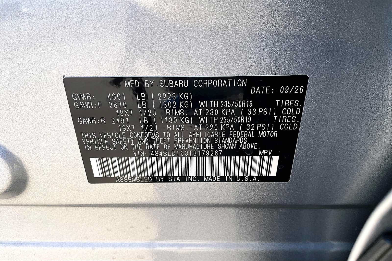 New 2026 Subaru Forester Touring AWD/4WD image 18