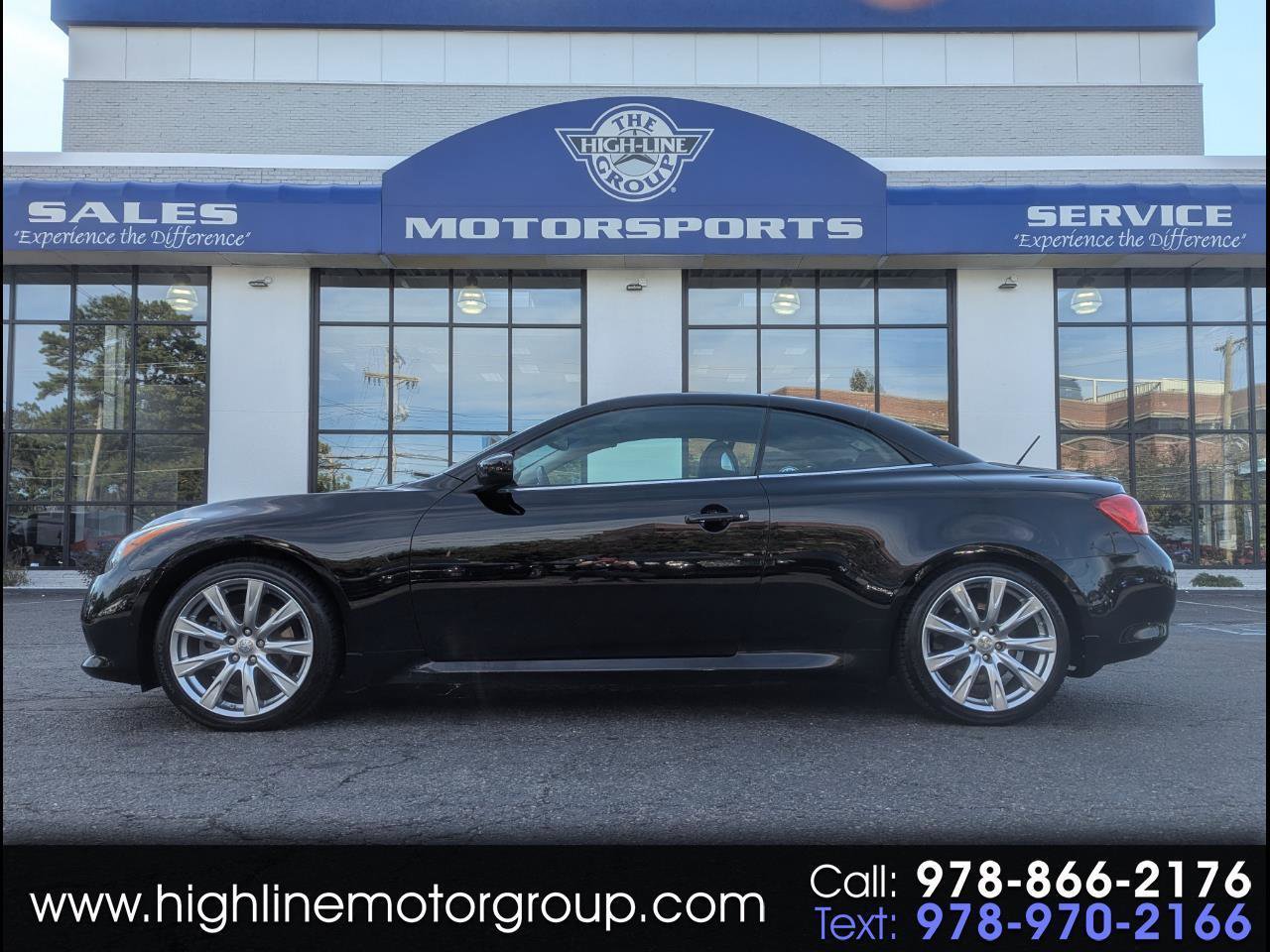 Used 2013 INFINITI G37 Convertible w/ Premium Pkg