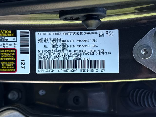 Certified 2023 Toyota Tacoma SR5 AWD/4WD image 20