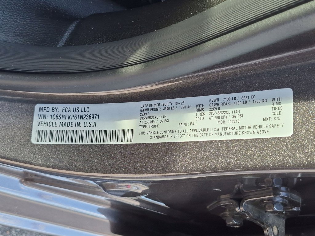 Used 2026 RAM 1500 Tungsten AWD/4WD image 39